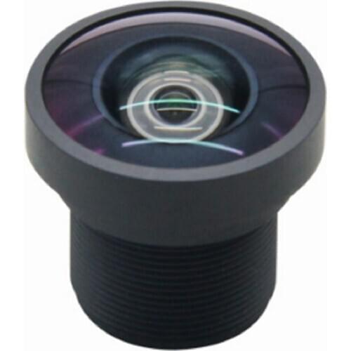 Factory direct OEM Smart security SL-0013 1/2.8" 4MP 1.6mm F2.4 200 degree M12*0.5 fisheye lens for Video CCTV camera