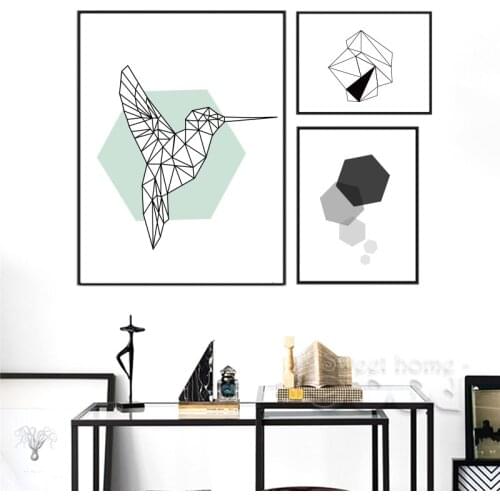 Simple Style Canvas Art Print Painting Poster, Woodpecker Wall Pictures For Home Decoration, Wall Decor YE140