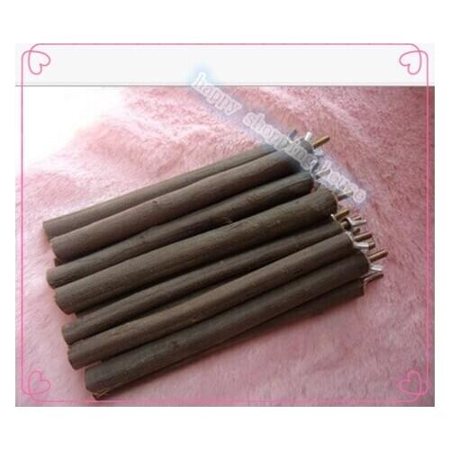 Pet bird cage accessories bird bird stand bar stand with skin parrot pedal logs 2cm*15cm