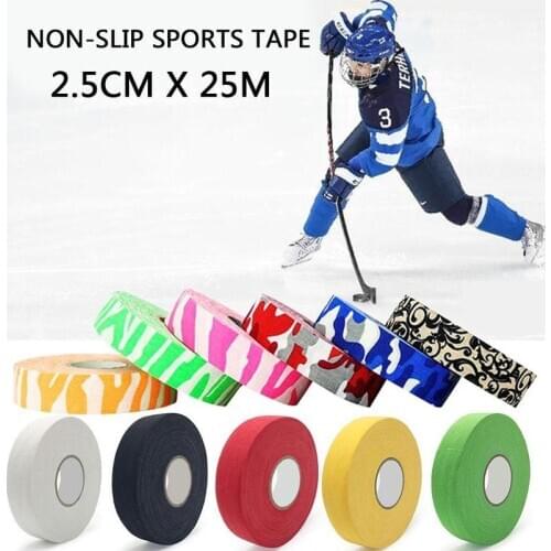 25m Ice Hockey Bar Badminton Handle Bike Grip Handlebar Cloth Sports Anti-slip Accessories Team Sticky Tape