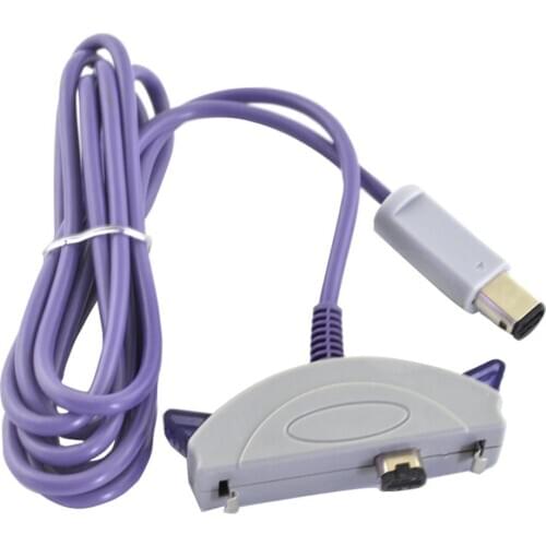 1.8 m 2 Player Link Cable Connect Cord Lead for GC to for Game-boy Advance GBA SP Cable