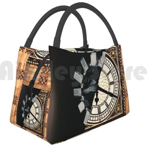 Cooler Lunch Bag Picnic Bag This Is No Time For Caution Time Big Ben Bigben London Space Spacex Interstellar
