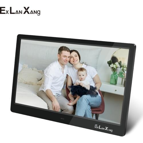 15.4 Inch HD Picture Mult-Media Player MP3 MP4 Alarm Clock For Gift Digital Photo Frame