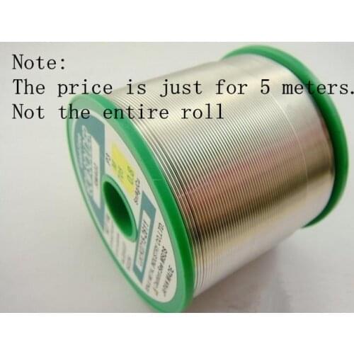 Lead-free silver 3% M705 DIY preferred 0.8mm solder wire (Price is for 5Meters)