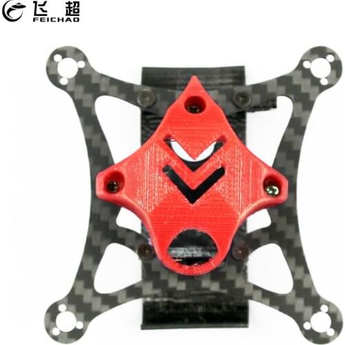 FEICHAO 85mm 2 inch Mini Drone Quadcopter Frame Kit with 3D Printed Canopy for RC Indoor FPV Racing Support 1102 10000kv Motor
