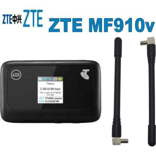 Lot of 10pcs Unlocked Telstra ZTE MF910V 4GX Pocket Wi-Fi Modem