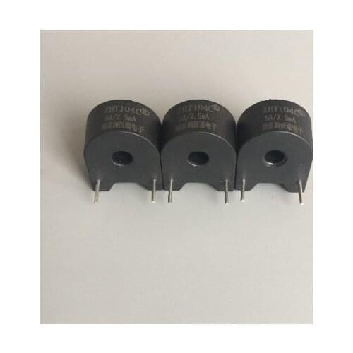 Minyatür Yatay Akım Trafosu ZHT104C Akım 20A/10mA Trafo