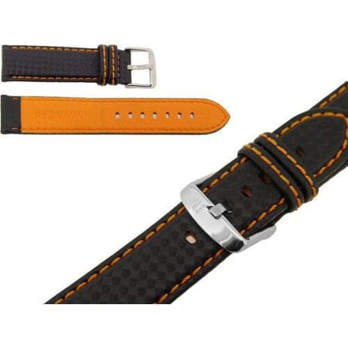 Morellato Biking strap Water Resistant In Techno carbon Orange
