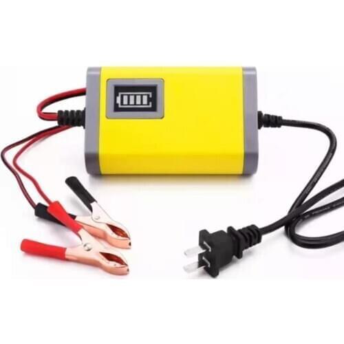 NEW HNROCK Intelligent Car Motorcycle Battery Charger M1702-1 12V 2A FOR Auto Moto Lead Acid AGM Gel VRLA Smart Charging