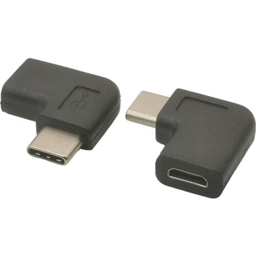 TYPE C ADAPTER USB-C TO MICRO B USB 2.0 RIGHT ANGLED 90 DEGREE ADAPTOR
