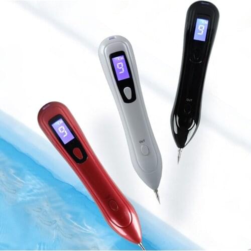 LCD Plasma Pen Laser Tattoo Mole Removal Machine Face Care Skin Tag Removal Freckle Wart Dark Spot Remover Skin Care BeautyTools