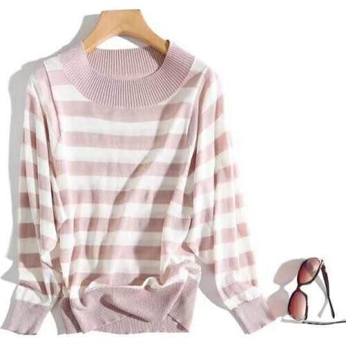 New-Coming Autumn Winter Solid O-neck Collar Pullovers Female Knitted Sweater woman sweaters