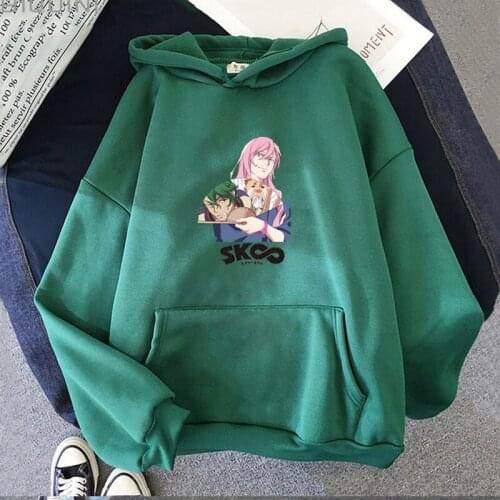 2021 Anime SK8 The Infinity Hoodies Sweatshirts Men Women Pullovers Print Unisex Long Sleeve Streetwear Dropshipping Tops
