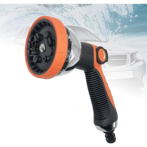 Water Gun Water Spray Garden Hose Car Washing Water Gun Hose Nozzle Multi-Function Watering Plants Cleaning Pressure Washer