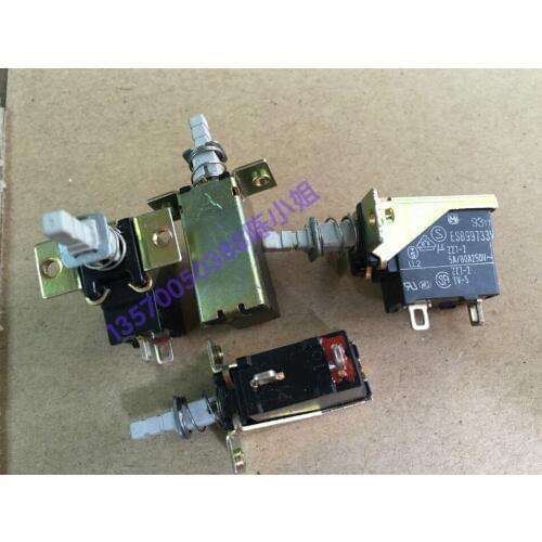 Japan ESB99733V External Spring Power Switch TV-5 Self lock Push Switch 5A/80A250V button