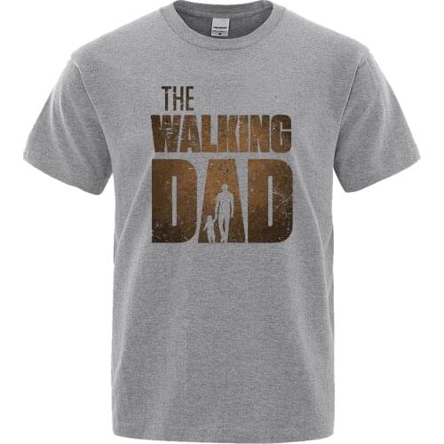 Negan The Walking Dad Funny Men T Shirts Printed 2021 Summer Hip Hop Tshirt High Quality Harajuku Brand Short Sleeve T-shirt