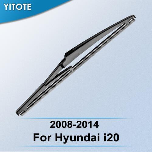 YITOTE Rear Wiper Blade for Hyundai i20 2008 2009 2010 2011 2012 2013 2014