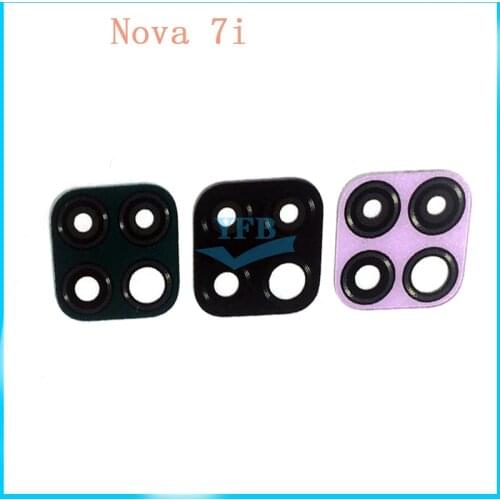 Rear Back Camera Glass Lens with Stickers For Huawei Nova7i Replacement Part