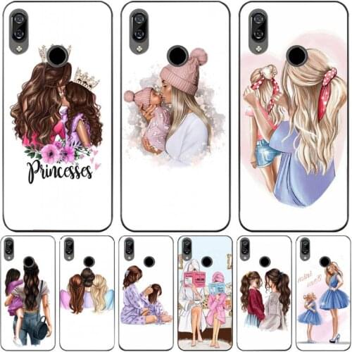 ZFGHSHYQ Super Mom And Daughter Soft Cover Phone Case For Redmi 7 8 9 A K20 30 Pro Note 8 8t 9 Pro 9s