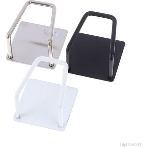 1Pc Kitchen Sponges Holder Self Adhesive Sink Sponges Drain Drying Rack 304 Stainless Steel