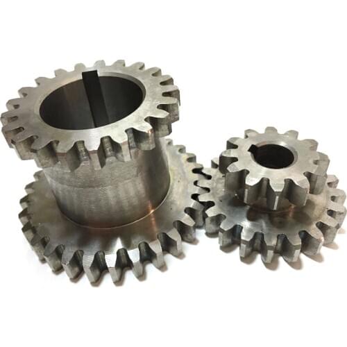 2Pcs/Set Cj0618 Teeth T29Xt21 T20Xt12 Dual Dears Metal Lathe Gear Duplicate Gear Double Gear Promotion