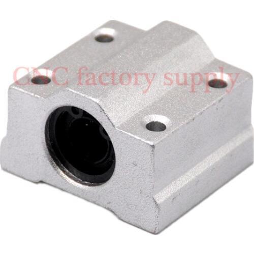2pcs/lot Free shipping SC10UU SCS10UU 10mm Linear Ball Bearing Block CNC Router