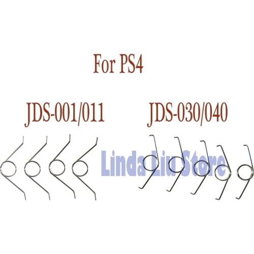 50pcs Spring Old Version JDS-001 011 New Version JDA-030 040 For Playstation R2 L2 Trigger Buttons Springs for PS4 Controller