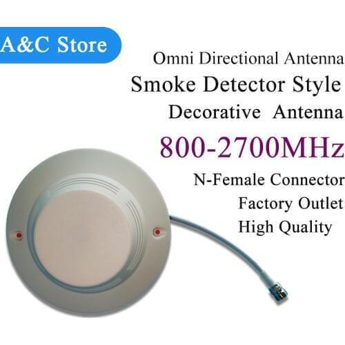 800-2700Mhz 5dBI Omni directional antenna decorative antenna ceiling mount Antenna For GSM,CDMA,WCDMA,3G,DCS 4G-LTE