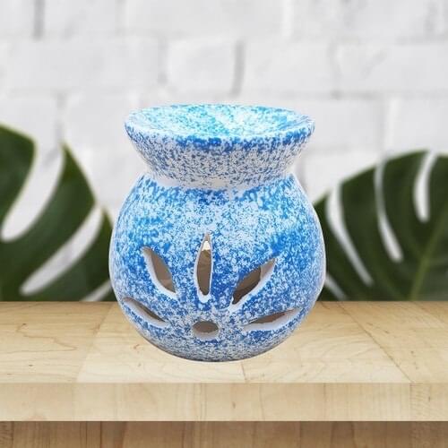 Adelya Life Handmade Light Blue Damlacıklı Censer Decorative Gift-LB00560