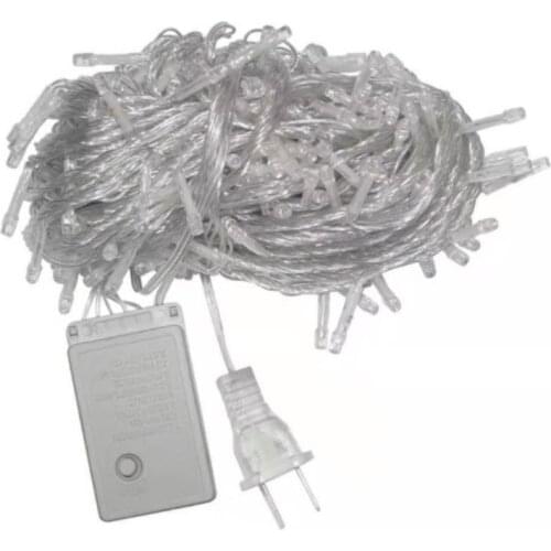 10M 100 LED String decorative Lights Waterproof 8 Modes US/EU Plug For Christmas/Wedding/Party Decor Christmas tree light SN1384