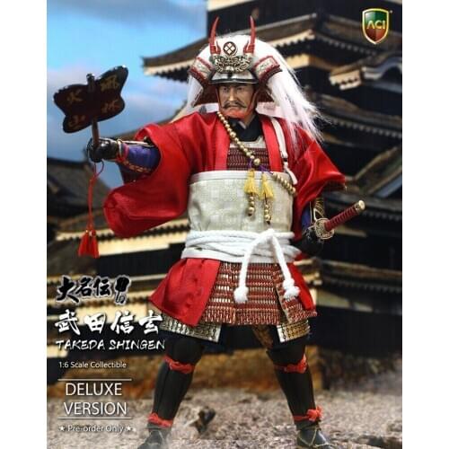 ACI Toys 1/6 Takeda Shingen Deluxe Version ACI32SP Suwahara Hiroyuki Model Toy