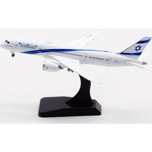 1:400 scale B787-8 4X-ERA ISRAEL EL AL airline model alloy collectible display toy airplane aircraft collection toy