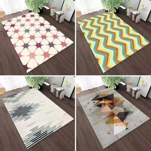 Europe Style Stairs 3D Print Retro style Carpets for Living room Bedroom Area Rug Kitchen Bath Anti-Slip Mat Home carpet Doormat