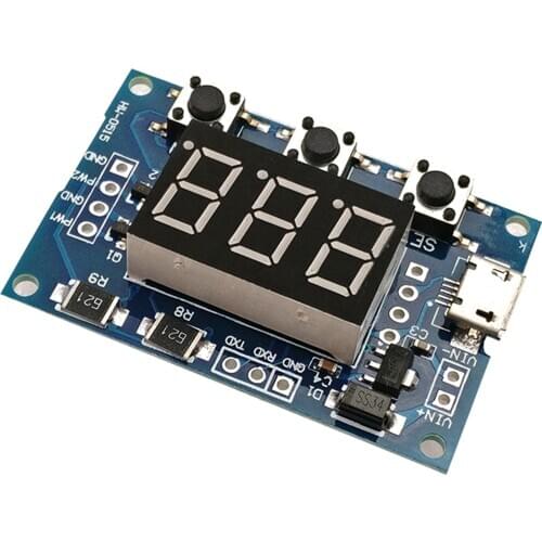 Micro USB DC 2CH PWM Adjustable Signal Generator Cycle Pulse Frequency for Digital LED Display Tube 5V DC 12V 24V DIY