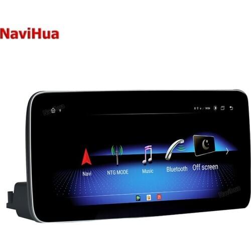 Navihua 10.25 inch Android 10.0 touch screen 4+64GB car dvd player gps navigation radio video system for Benz C/GLC/V 2015-2018