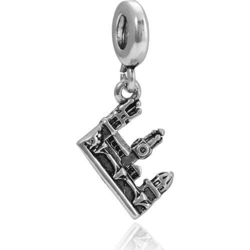 Kolczyki tower beads Fit charms plata de ley original bracelet jewelry valentines day mary poppins bijoux DGB128