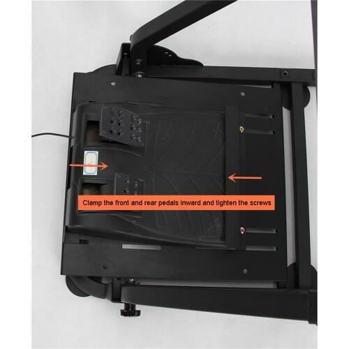 Front & Rear Pedal Fixing Part for GT ART Pedal Fixture Spare Parts