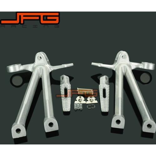 Footrests Rear Foot Pegs Pedals Rest Footpegs For SUZUKI GSXR1000 GSXR 1000 2007-2008 2007 2008 Motorcycle