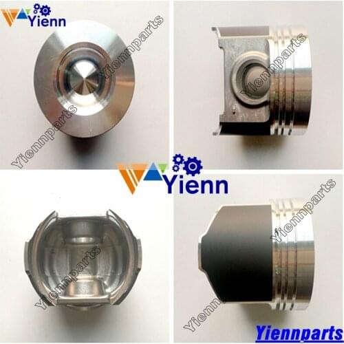 For Kubota V3300 V3300DIT Piston 1G527-21110 With Pin And Clips 98mm For Excavator V3300DIT Diesel Engine Repair Parts