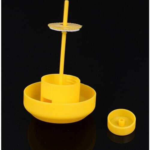 Practical Fruit Fly Trap Killer Plastic Drosophila Trap Fly Catcher With Attractant Orchard Vegetable Pest Control Garden Insect