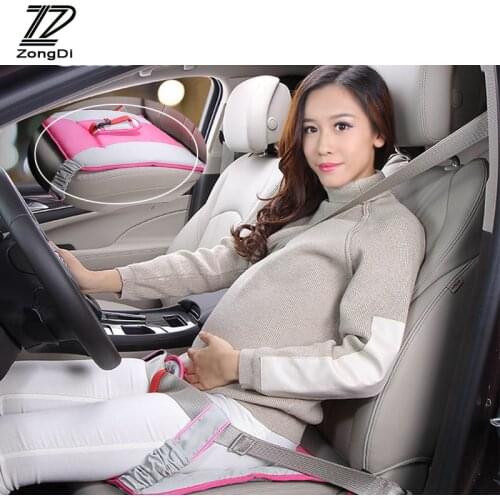 ZD Car Seat safety Belts For Pregnant Women Care Belly Cover for VW polo passat b5 b6 Mazda 3 6 cx-5 Toyota corolla Ford focus 2