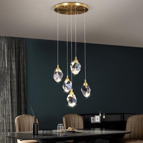 Luxury K9 Crystal Chandelier Light New Design Chandeliers Lighting Gold Hanging Lamp for living room hotel Light Fixture Lustre