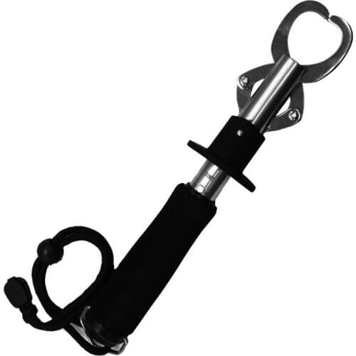 Fish Control Clamp Device Stainless Steel Fishing Grip Holder Grabber Pliers with Weight Scale Ruler Tool Fishing Clip Tackle