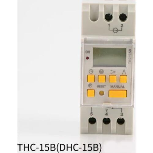 THC-15B programmable longitude and latitude time control switch DHC-15B timer AHC-15T astronomical clock 30A