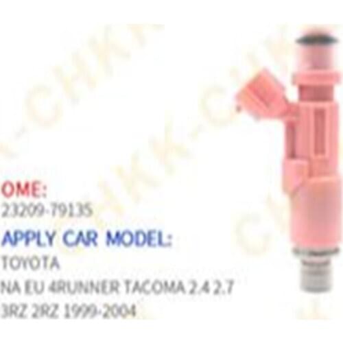 Fuel Injector 23209-79135, 23250-79135, 23250-75080 Fits For Toyota 4Runner Tacoma 2.7 2.4 L4