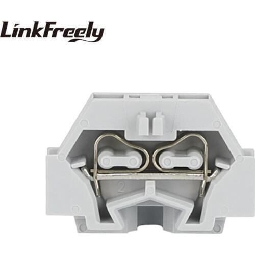 20pcs 261-301 Terminator Press Electrical Wire Connector Terminal Block Plug-in Spring Quick Wire Connection Terminals Din Rail