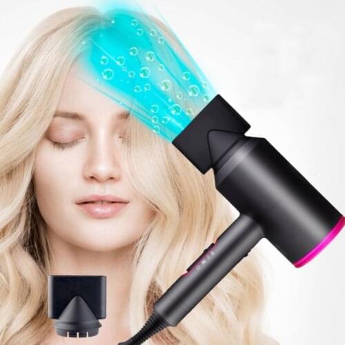 2000W Professional Hair Dryer Negative Ionic Salon Strong Wind Hot & Cold Hair Blower Electric Diffuser Hair Care Blowdryer