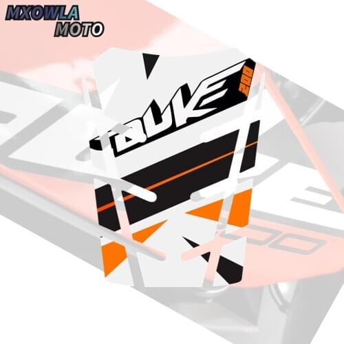 3D Reflective Sticker Decal Emblem Protection Tank Pad Cas Cap For DUKE390 DUKE RC390 High Quality Protector Decal Sticker