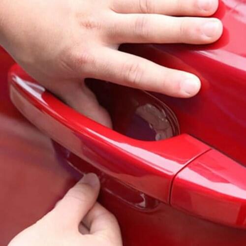 4pcs Invisible Clear Car Door Handle Protector Film Scratch Guard Cover Sticker Tuning On The Funny Rc Cars Hood For Honda