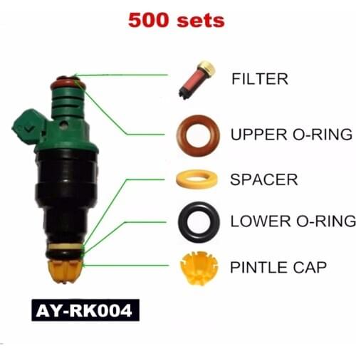 500sets Fuel injector repair kit For BMW E36/E34/M50/S50 BMW 3.0L M3 2.5L 323i 525i OEM 0280150415 (AY-RK004)